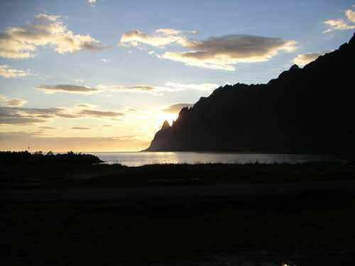 Middernacht in Ersfjord