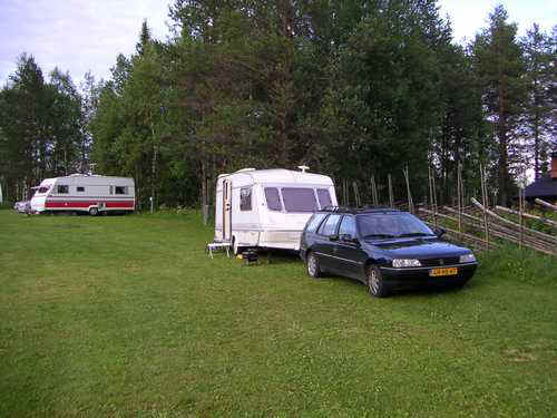 Op camping stersens