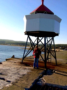 Vuurbaken haven V Jakobselv