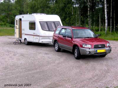 Subaru Forester 2.0 X Comfort met Elddis Force 450/2