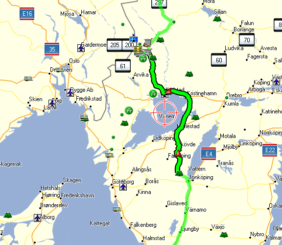 Van Mullsjö naar Mårbacken - 330 km